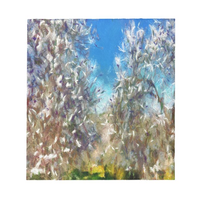 Spring Blosssom Notepad (Front)