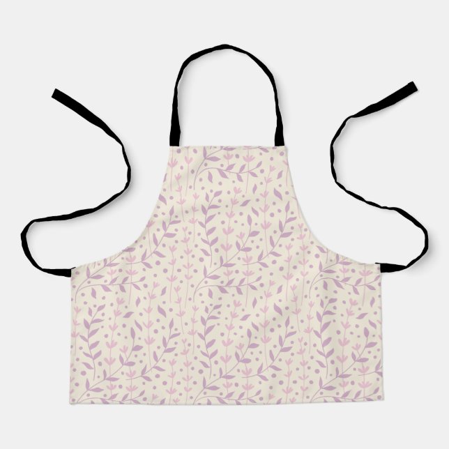 Spring Blush Meadow Branches Apron (Front)