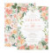 Spring Blush Peach Watercolor Floral Bridal Shower