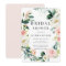 Spring Blush Wreath Bridal Shower Invitation
