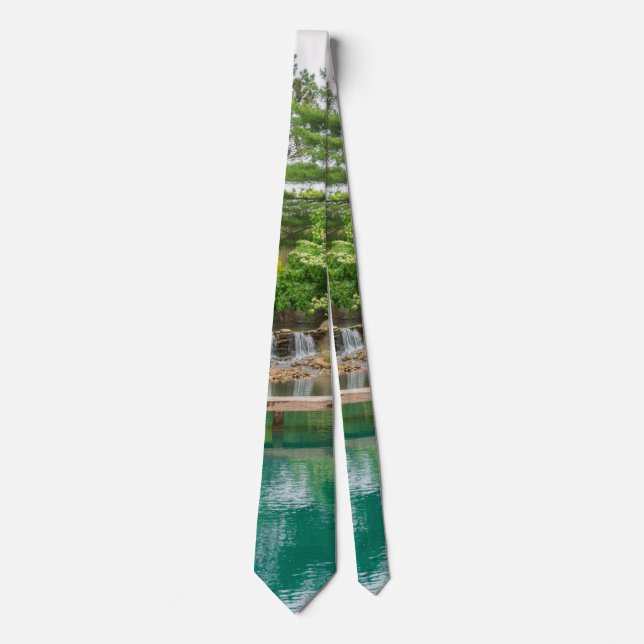 Spring Botanical Beauty Neck Tie (Front)