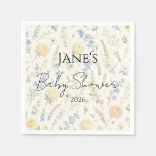 Spring Botanical Napkins