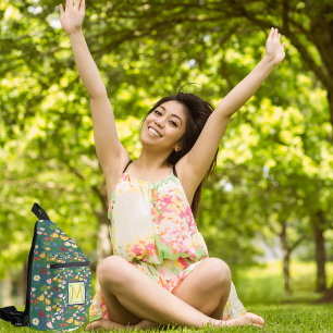 Spring Botanicals Monogram Sling Bag