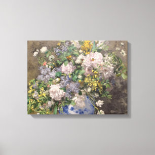 Spring Bouquet 1886 By Pierre Renoir Canvas Print