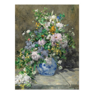 Spring Bouquet by Pierre-Auguste Renoir Photo Print