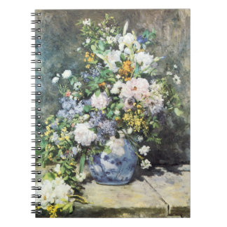 Spring Bouquet by Pierre Renoir, Vintage Flowers Notebook