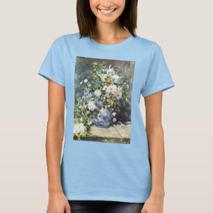 Spring Bouquet by Pierre Renoir, Vintage Flowers T-Shirt