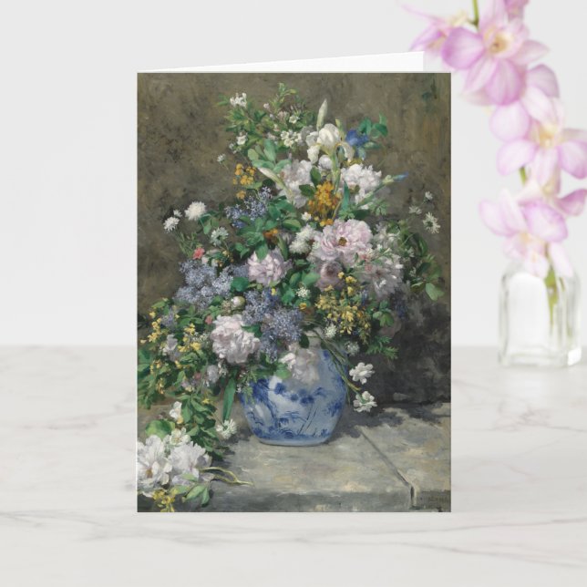  Spring Bouquet,  Card (Orchid)