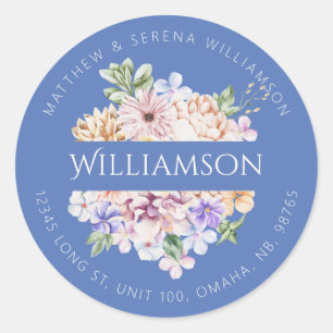 Spring Bouquet Classic Round Sticker