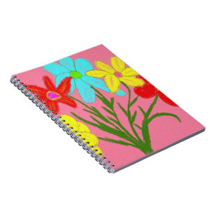 Spring bouquet notebook