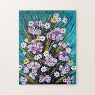 Spring Bouquet Painting by Alfred Fox Jigsaw Puzzle