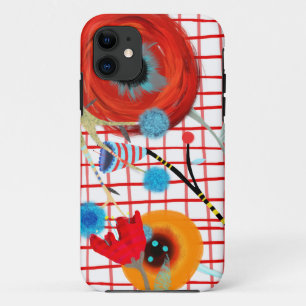Spring bouquet Peonies Ranunculus Anemones iPhone 11 Case