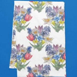Spring Bouquet  Short Table Runner
