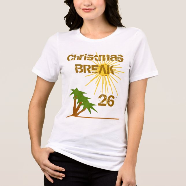 Spring Break 08 - Customised - Customised Tri-Blend Shirt (Front)