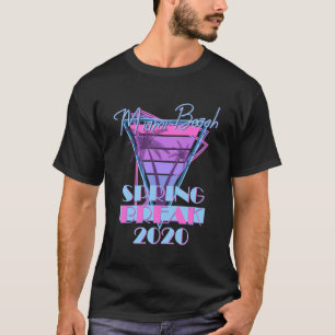 Spring Break 2020  Miami Beach 80s Vintage Beach T-Shirt
