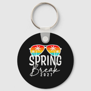 Spring Break 2027 Tees For Men Women Kids Vacation Key Ring