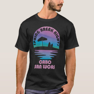 Spring Break Cabo San Luca Sunset Vintage Matching T-Shirt
