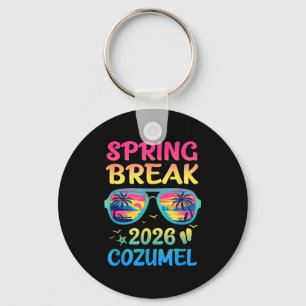 Spring Break Cozumel 2026 Vacation Trip Sungles  Key Ring