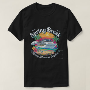 Spring Break Cruise 2025 Tropical Vacation Ocean T-Shirt