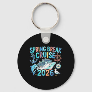 Spring Break Cruise 2026 Family Cruise Vacation Key Ring