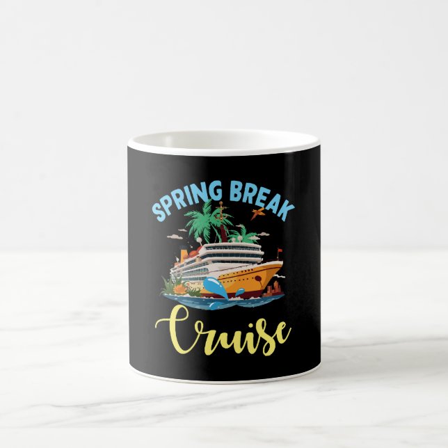 Spring Break Cruise Coffee Mug (Center)