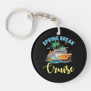 Spring Break Cruise Key Ring