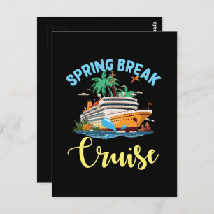 Spring Break Cruise Postcard