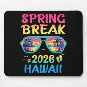 Spring Break Hawaii 2026 Vacation Trip Sungles Mouse Mat
