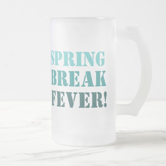 SPRING BREAK mug (glass) (Right)
