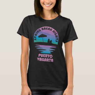 Spring Break Puerto Vallarta Sunset Vintage Matchi T-Shirt