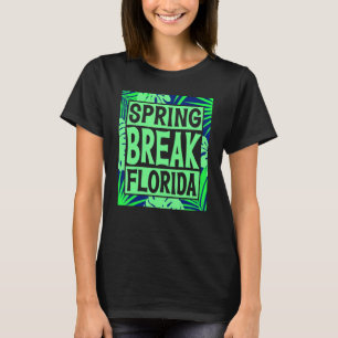 Spring Break Senior Class Student School Trip Flor T-Shirt