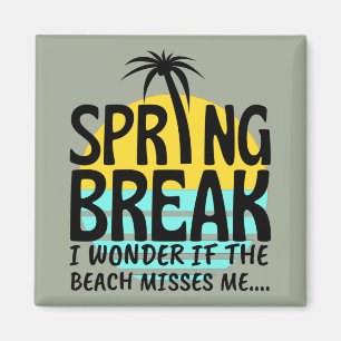 Spring Break Spring Season Magnet