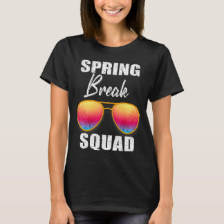 Spring Break Squad 2022 Retro Spring Break Girls T T-Shirt
