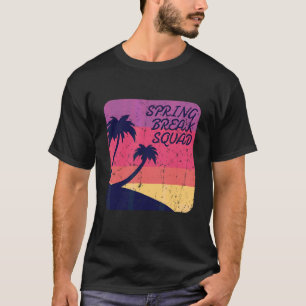 Spring Break Squad Family Matching Group Vacation T-Shirt