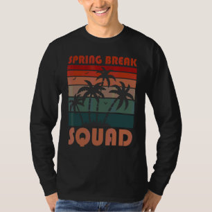Spring Break Squad Family Matching Group Vacation T-Shirt
