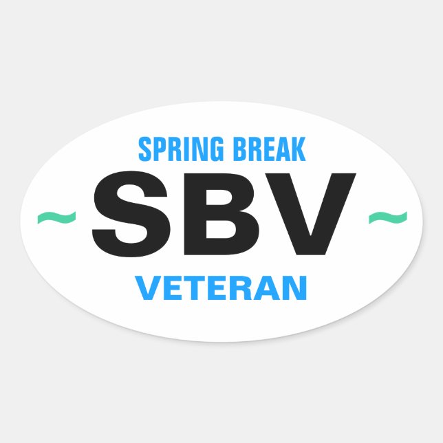 SPRING BREAK stickers (4) (Front)