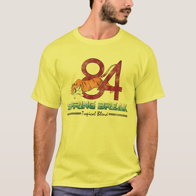 Spring Break T-Shirts, 84 Vintage T-Shirt (Front)