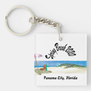 Spring Break Vacation - Key Ring
