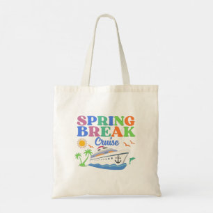 Spring Break Vacation Men's Basic T-Shirt Tote Bag