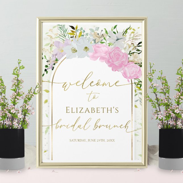 Spring Bridal Brunch Welcome Sign Wildflower (Creator Uploaded)