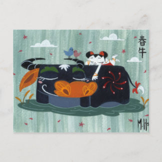 Spring Buffalo Postcard