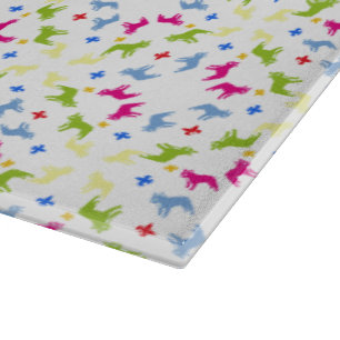 Spring Bulldogs Cutting Board