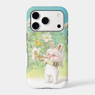 Spring Bunny: Realistic Rabbit in Flower Garden Ar