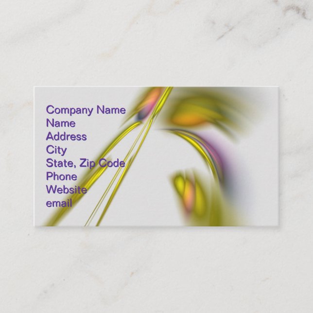 Spring Business Card (Front)