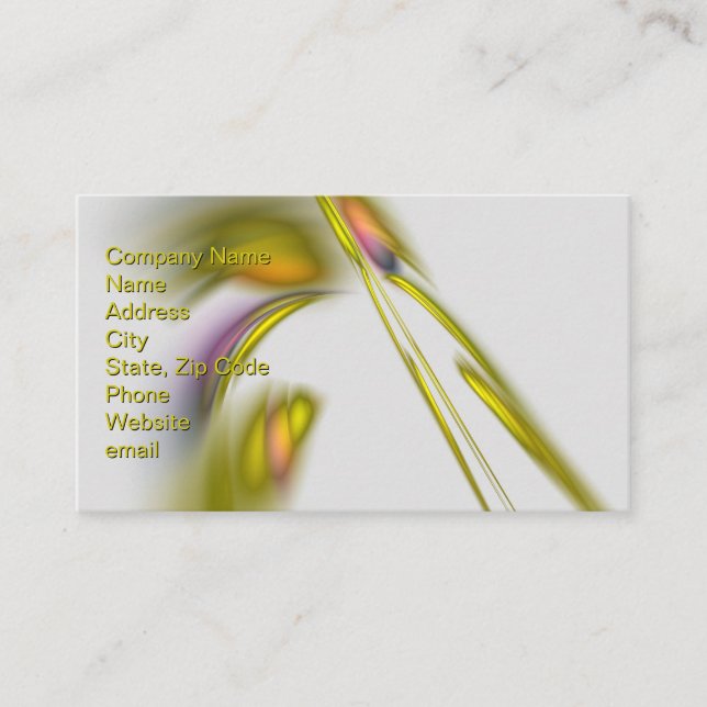 Spring Business Card (Front)