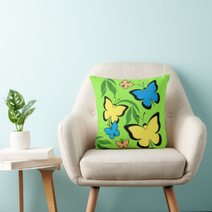Spring Butterflies Cushion