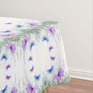 Spring Butterflies Tablecloth