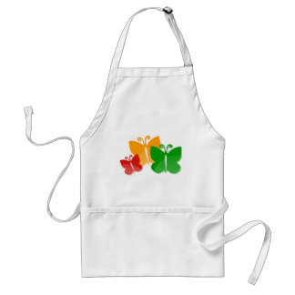Spring butterfly apron