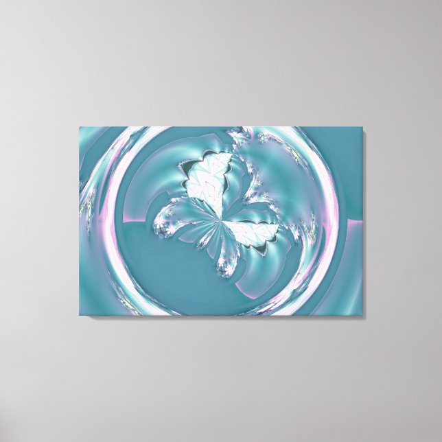 Spring Butterfly Canvas Print (Front)