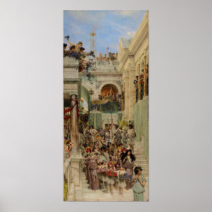 Spring by Alma Tadema - Vintage Art Poster